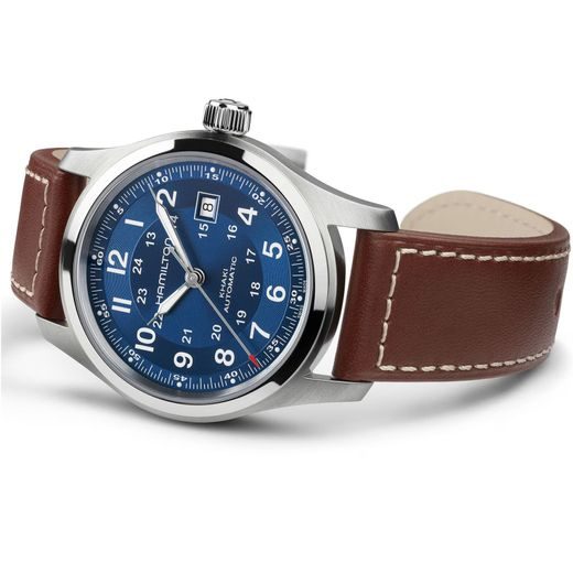 HAMILTON KHAKI FIELD AUTO 42MM H70605540 - KHAKI FIELD - ZNAČKY