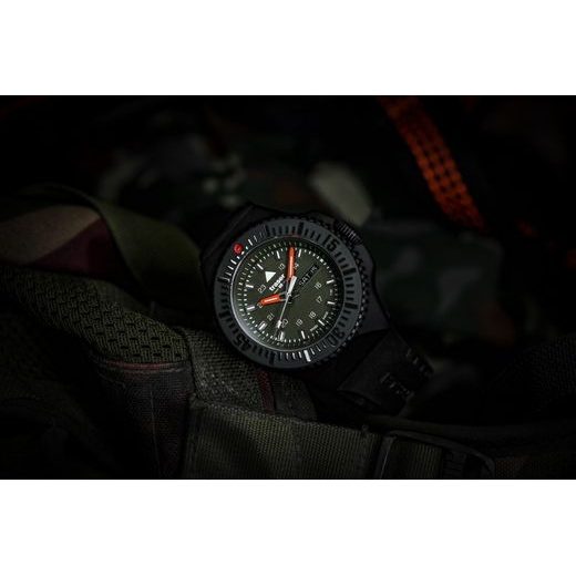 TRASER P69 BLACK STEALTH GREEN RUBBER - TACTICAL - ZNAČKY