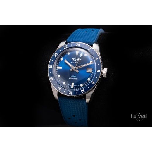 VULCAIN SKINDIVER GMT - BLUE - SKINDIVER NAUTIQUE - ZNAČKY