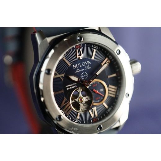 BULOVA MARINE STAR AUTOMATIC 98A282 - MARINE STAR - ZNAČKY