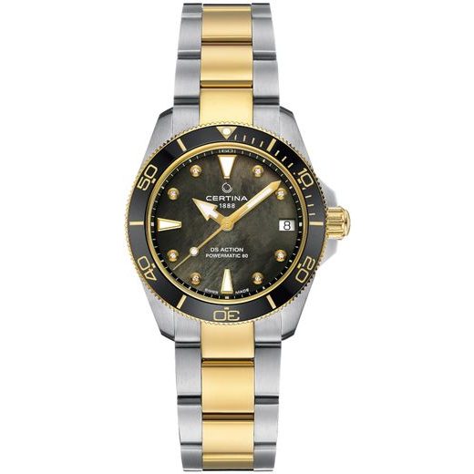 CERTINA DS ACTION LADY POWERMATIC 80 C032.007.22.126.00 - DS POWERMATIC 80 - ZNAČKY