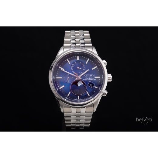 CITIZEN ECO-DRIVE RADIO CONTROLLED MOONPHASE BY1030-50L - CITIZEN - ZNAČKY