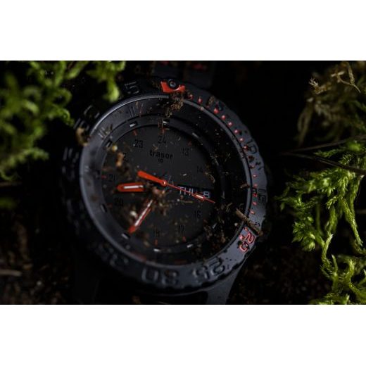 TRASER P6600 RED COMBAT SILIKÓN SO STEHOM - TACTICAL - ZNAČKY