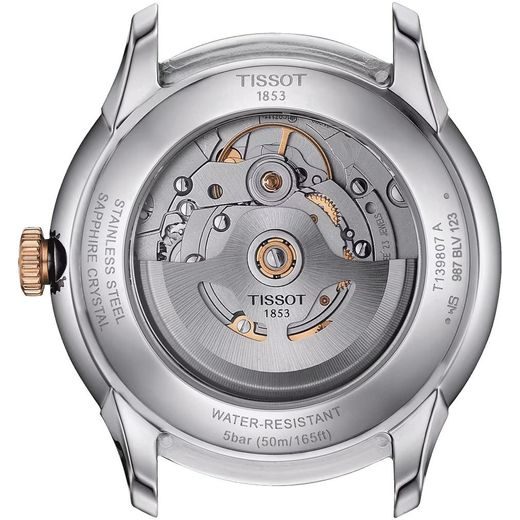TISSOT CHEMIN DES TOURELLES AUTOMATIC 39 MM T139.807.22.038.00 - CHEMIN DES TOURELLES - ZNAČKY