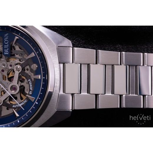 BULOVA SURVEYOR AUTOMATIC SKELETON 96A292 - CLASSIC - ZNAČKY