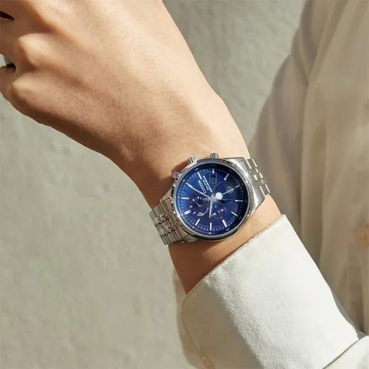 CITIZEN ECO-DRIVE RADIO CONTROLLED MOONPHASE BY1030-50L - CITIZEN - ZNAČKY