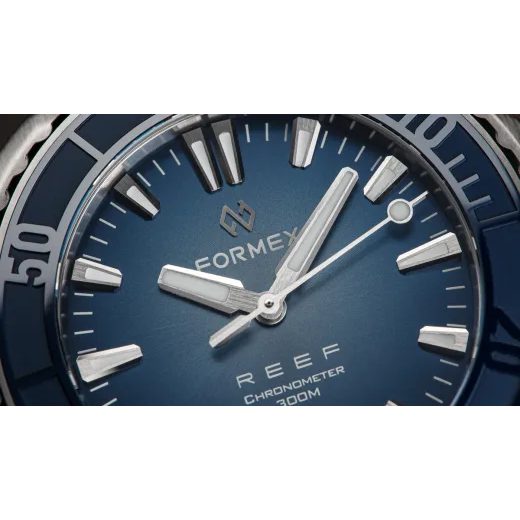 FORMEX REEF 42 AUTOMATIC CHRONOMETER BLUE DIAL - REEF - ZNAČKY