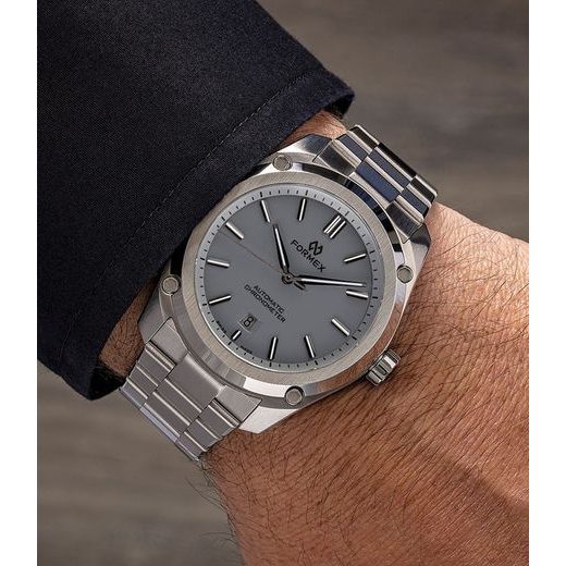 FORMEX ESSENCE FORTYTHREE AUTOMATIC CHRONOMETER COOL GREY - ESSENCE - ZNAČKY