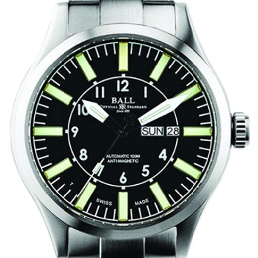 BALL ENGINEER MASTER II AVIATOR NM1080C-S13-BK - ENGINEER MASTER II - ZNAČKY