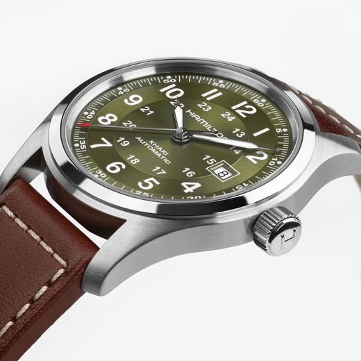 HAMILTON KHAKI FIELD AUTO 42MM H70605560 - KHAKI FIELD - ZNAČKY