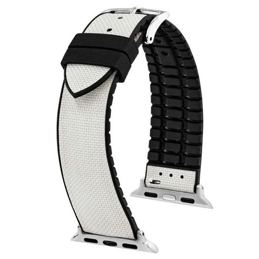 ŘEMÍNEK HIRSCH ARNE PRO APPLE WATCH - ŠEDÝ - REMIENKY - OSTATNÉ