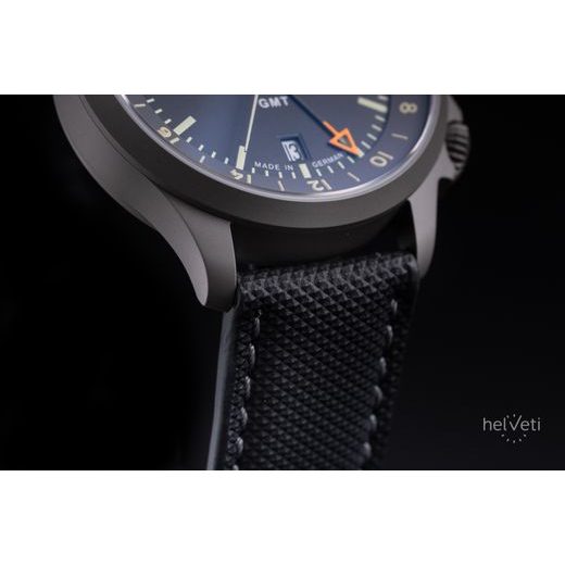 LACO FLIEGER FRANKFURT 40 GMT SCHWARZ - PILOT SPECIAL MODELS - ZNAČKY