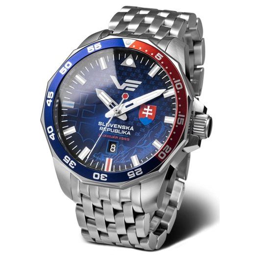 VOSTOK EUROPE LIMITED EDITION SLOVAKIA AUTOMATIC NH35-225A478B - LIMITOVANÉ EDÍCIE - ZNAČKY