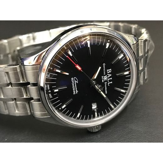 BALL TRAINMASTER MANUFACTURE 80 HOURS COSC NM3280D-S1CJ-BK - BALL - ZNAČKY