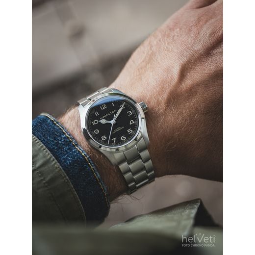HAMILTON KHAKI FIELD MURPH 38MM AUTOMATIC H70405130 - KHAKI FIELD - ZNAČKY