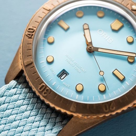 ORIS DIVERS SIXTY-FIVE COTTON CANDY 01 733 7771 3155-07 3 19 02BRS - DIVERS - ZNAČKY
