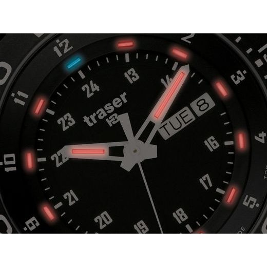 TRASER P 6600 ELITE RED SAPPHIRE GUMA - TACTICAL - ZNAČKY