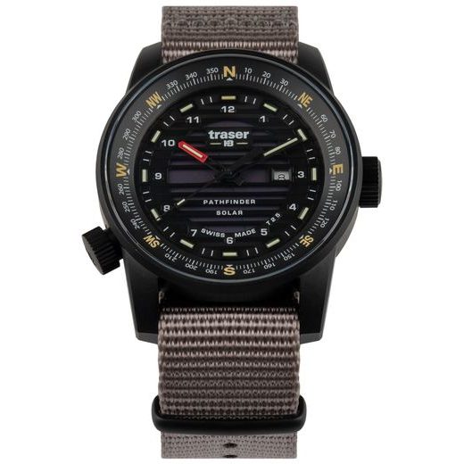 TRASER P68 PATHFINDER SOLAR BLACK GREY NATO - TACTICAL - ZNAČKY
