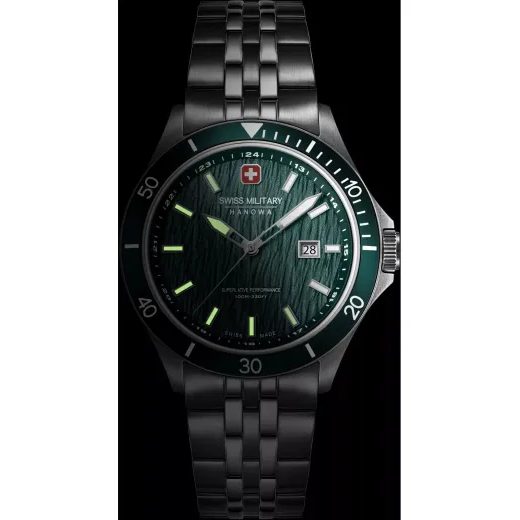 SWISS MILITARY HANOWA FLAGSHIP ELEMENTS EARTH SMWGH0006704 - FLAGSHIP - ZNAČKY