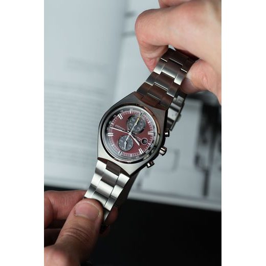 CITIZEN ECO-DRIVE SUPER TITANIUM CHRONO CA7090-87X - SUPER TITANIUM - ZNAČKY