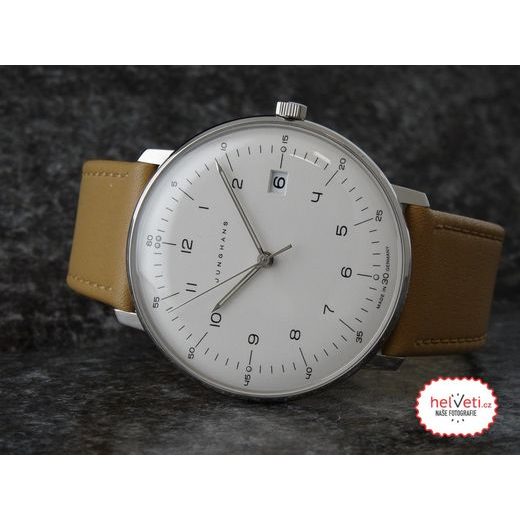 JUNGHANS MAX BILL QUARTZ SAPPHIRE 41/4562.02 - MAX BILL QUARTZ - ZNAČKY