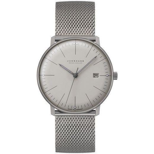JUNGHANS MAX BILL MEGA SOLAR SAPPHIRE 59/2022.46 - MAX BILL MEGA - ZNAČKY