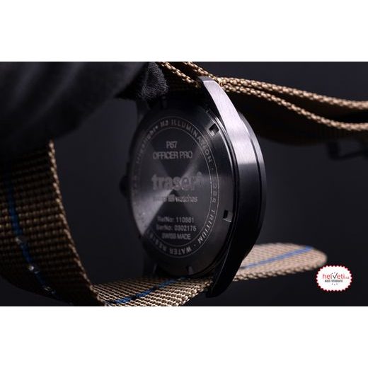 TRASER P67 OFFICER PRO KHAKI NATO S PRUHOM - HERITAGE - ZNAČKY