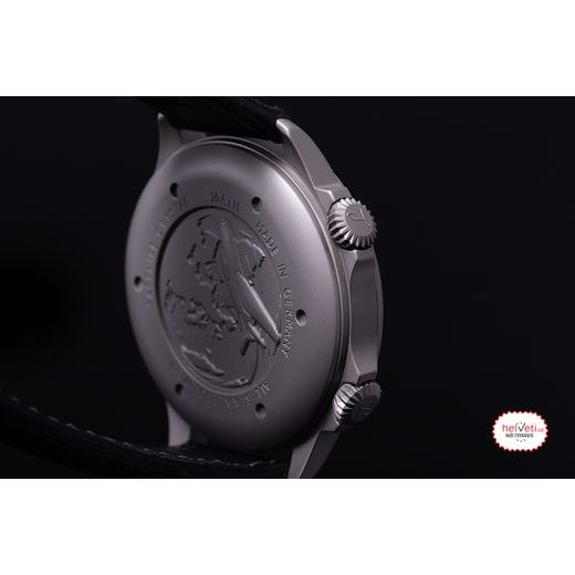 LACO FLIEGER FRANKFURT GMT SCHWARZ - PILOT SPECIAL MODELS - ZNAČKY