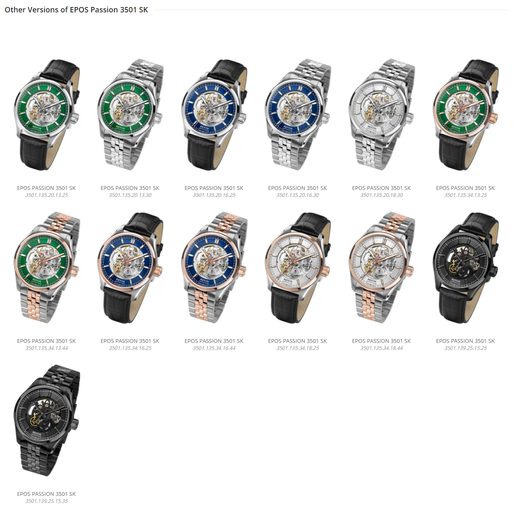 EPOS PASSION SK 3501.135.20.18.25 - TIMELESS - ZNAČKY