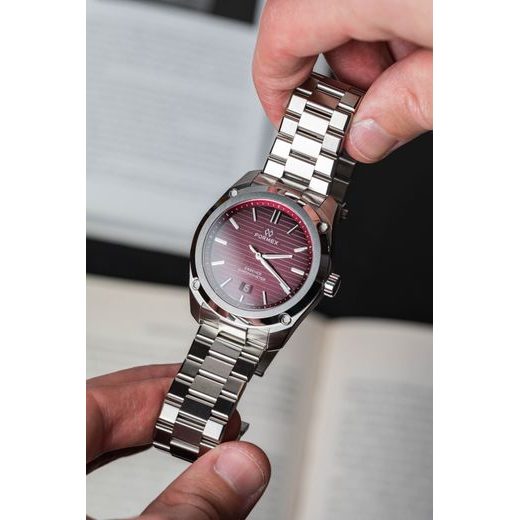 FORMEX ESSENCE FORTYTHREE AUTOMATIC CHRONOMETER GAMARET STEEL BRACELET 0330.1.6671.100 - ESSENCE - ZNAČKY