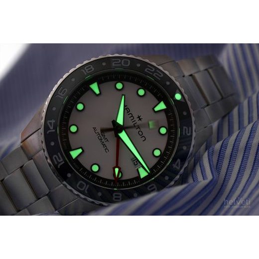 HAMILTON KHAKI NAVY SCUBA AUTOMATIC GMT H82555150 - SCUBA - ZNAČKY