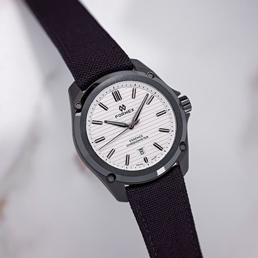 FORMEX ESSENCE LEGGERA FORTYTHREE AUTOMATIC CHRONOMETER ARCTIC WHITE - ESSENCE LEGGERA - ZNAČKY