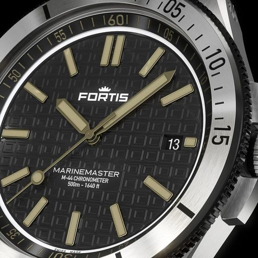 FORTIS MARINEMASTER M-44 BLACK RESIN COSC F8120018 - MARINEMASTER - ZNAČKY