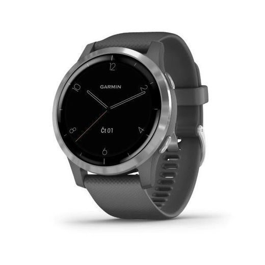 GARMIN VÍVOACTIVE4 SILVER/GRAY BAND 010-02174-03 - ARCHÍV