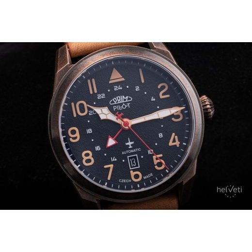 PRIM PILOT DUAL TIME - C W91P.13250.C - AUTOMATIC - ZNAČKY