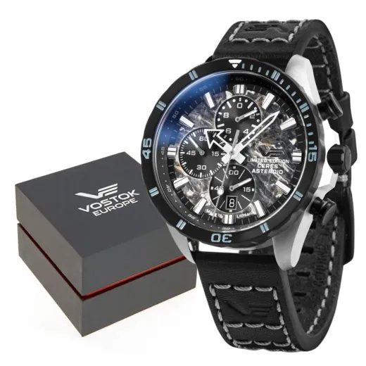 VOSTOK EUROPE CELESTIAL OBJECTS CERES ASTEROID 6S10-320E693 - CELESTIAL OBJECTS - ZNAČKY