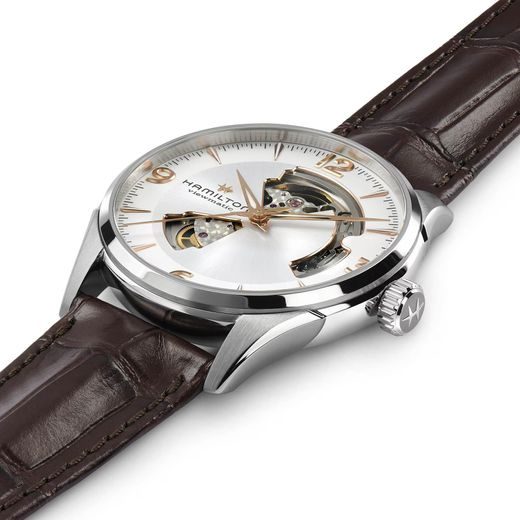 HAMILTON JAZZMASTER OPEN HEART AUTOMATIC H32705551 - JAZZMASTER - ZNAČKY