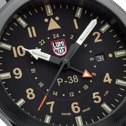LUMINOX AIR PILOT P-38 LIGHTNING™ GMT 9520, SÉRIA XA.9526 - AIR - ZNAČKY