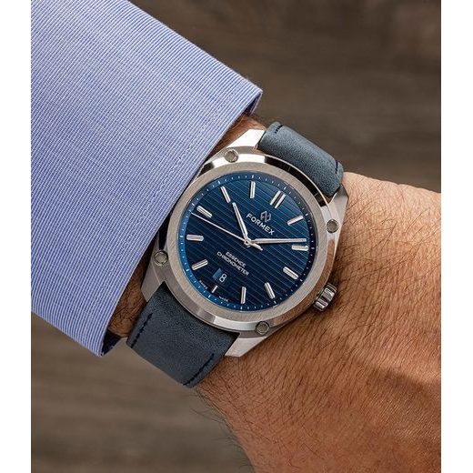 FORMEX ESSENCE FORTYTHREE AUTOMATIC CHRONOMETER BLUE - ESSENCE - ZNAČKY