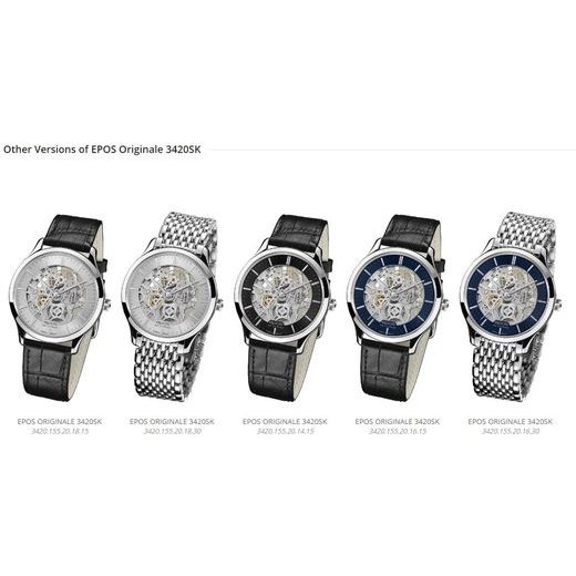 EPOS ORIGINALE 3420.155.20.14.30 - TIMELESS - ZNAČKY