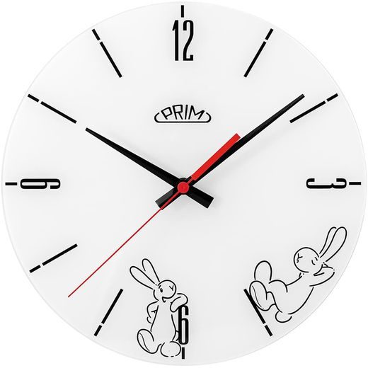 HODINY PRIM BOB A BOBEK E19.5460.0090.007049 - NÁSTENNÉ HODINY - OSTATNÉ
