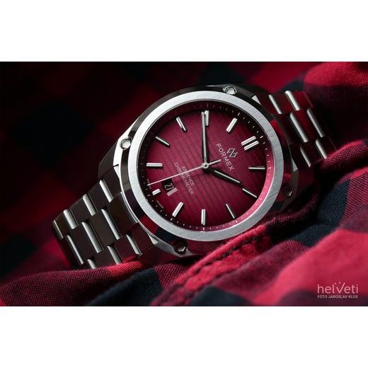 FORMEX ESSENCE FORTYTHREE AUTOMATIC CHRONOMETER GAMARET STEEL BRACELET 0330.1.6671.100 - ESSENCE - ZNAČKY