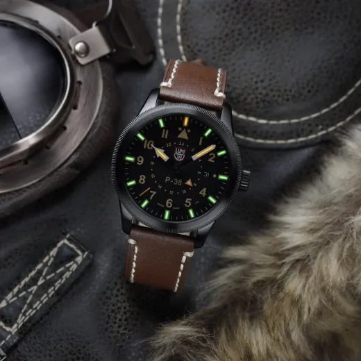 LUMINOX AIR PILOT P-38 LIGHTNING™ GMT 9520, SÉRIA XA.9526 - AIR - ZNAČKY