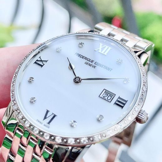 FREDERIQUE CONSTANT SLIMLINE LADIES QUARTZ FC-220MPWD3SD6B - SLIMLINE LADIES - ZNAČKY