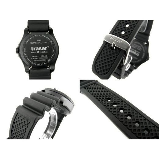 TRASER P96 OUTDOOR PIONEER EVOLUTION ČIERNA GUMA - SPORT - ZNAČKY