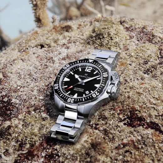 HAMILTON KHAKI NAVY FROGMAN AUTOMATIC H77605135 - KHAKI NAVY - ZNAČKY