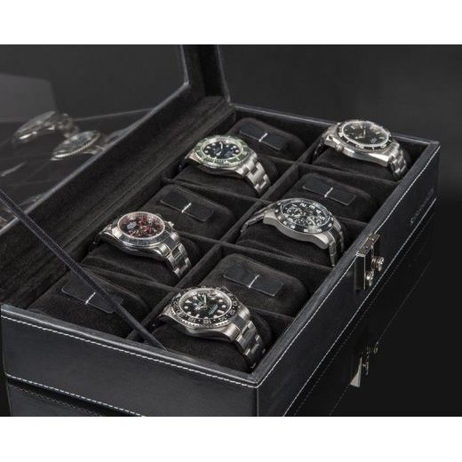 BOX NA HODINKY DESIGNHÜTTE SOLID 10 70005-130 - BOXY NA HODINKY - OSTATNÉ