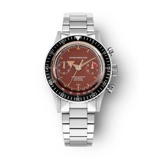 NIVADA GRENCHEN CHRONOMASTER BROAD ARROW TROPICAL DIAL MANUAL - CHRONOMASTER - ZNAČKY