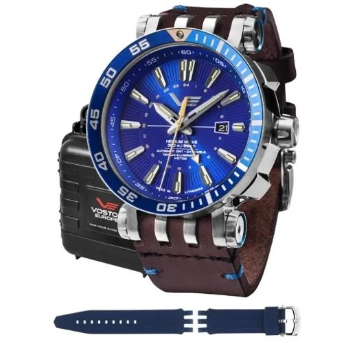 VOSTOK EUROPE ENERGIA ROCKET AUTOMATIC GMT NH34-575A716 - ENERGIA ROCKET - ZNAČKY