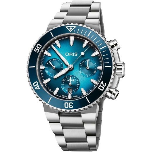 ORIS AQUIS CHRONOGRAPH 43,5 MM 01 771 7793 4155-07 8 23 01PEB - AQUIS - ZNAČKY